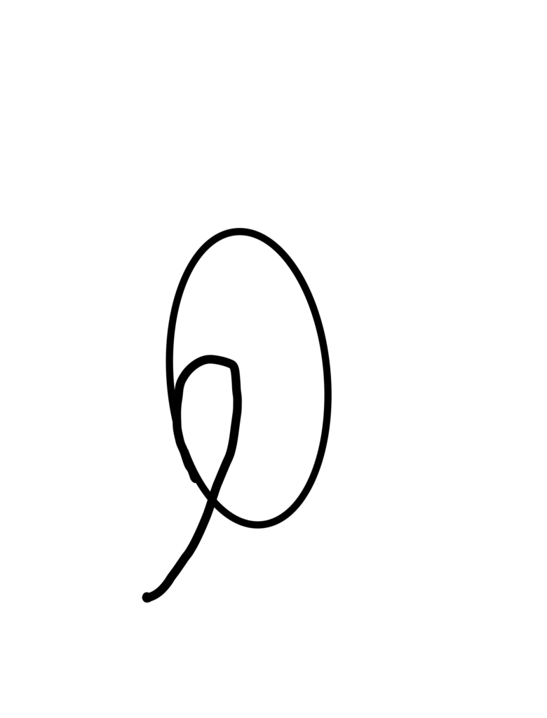 Zeichenschritt 1